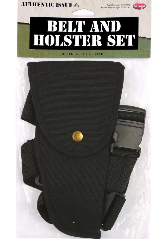 New Fun World Holster And Belt Set