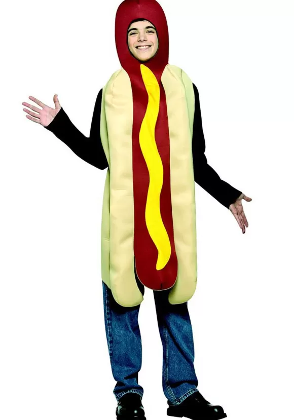 Sale Rasta Imposta Hot Dog Costume For Teens