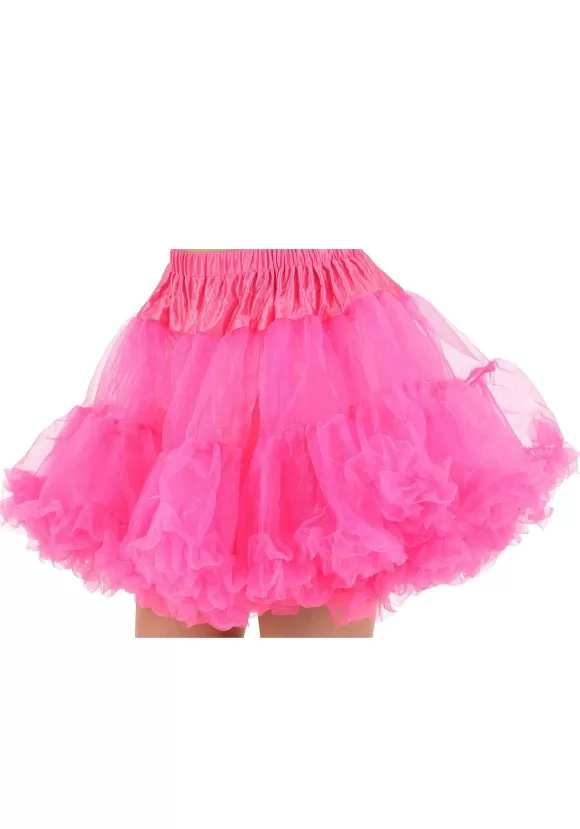 Best Sale FUN Costumes Hot Pink Petticoat For Adults