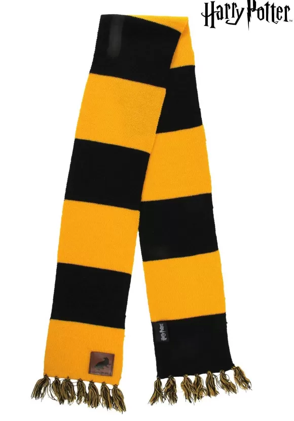 Fashion FUN Costumes Hufflepuff House Patch Striped Scarf