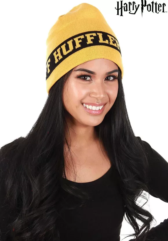 New FUN Costumes Hufflepuff Reversible Warm Knit Beanie