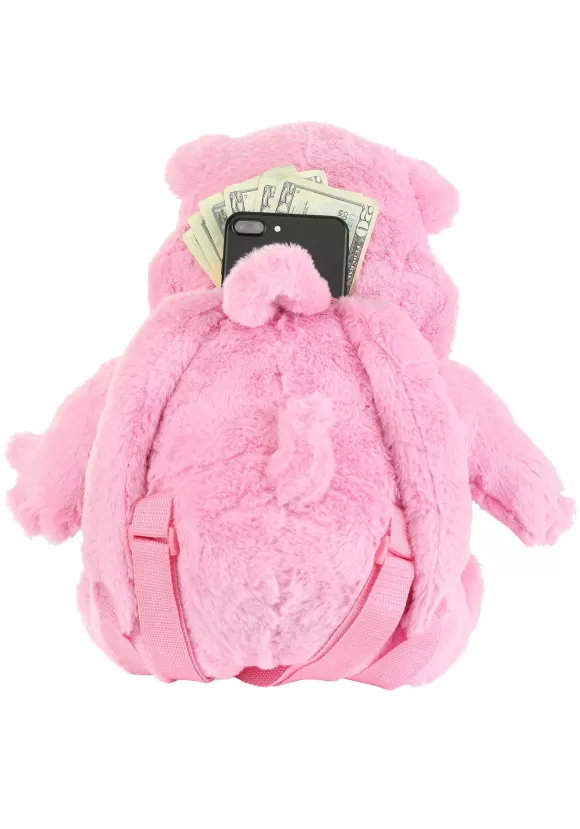 Online Hasbro Hungry Hungry Hippos Pink Plush Backpack