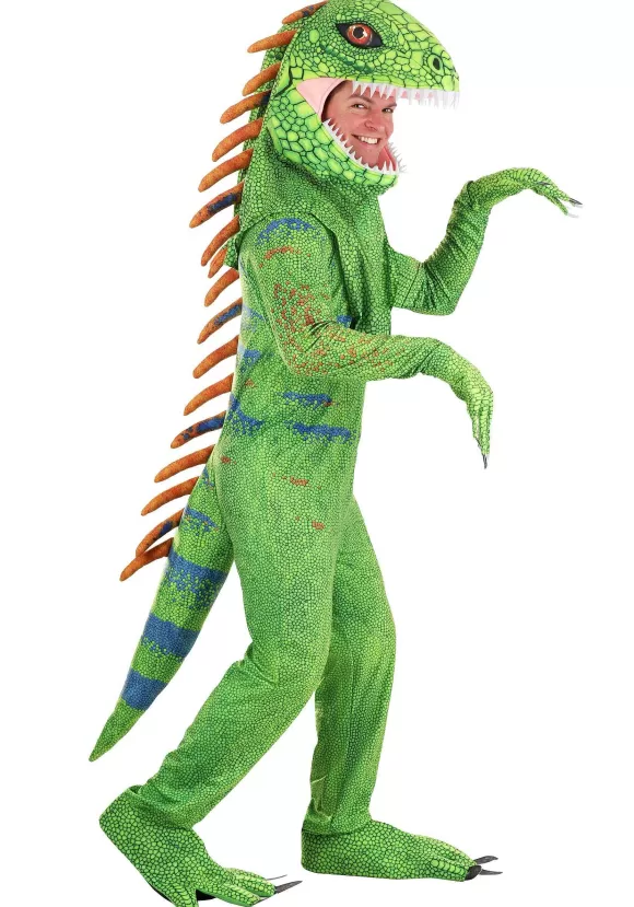 Best Sale FUN Costumes Iguana Costume For Adults