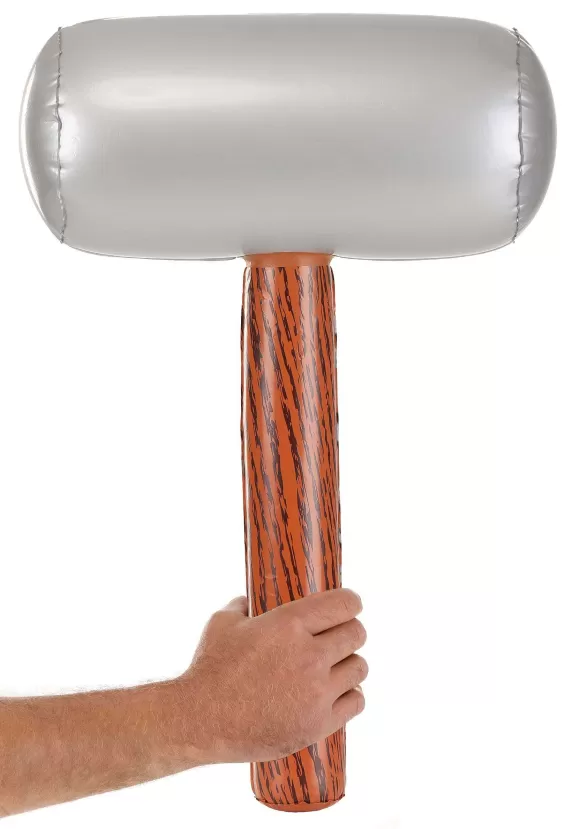 Online FUN Costumes Inflatable Mallet Prop Accessory