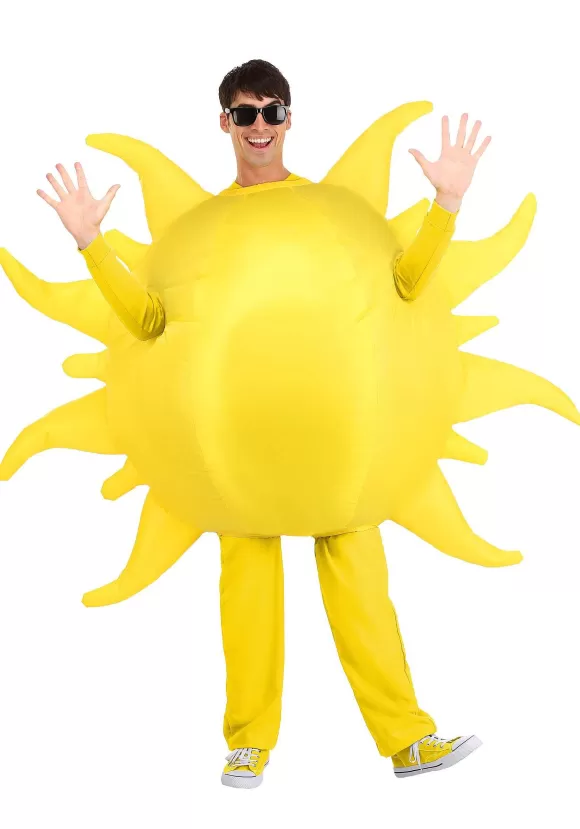 Clearance FUN Costumes Inflatable Sun Costume For Adults