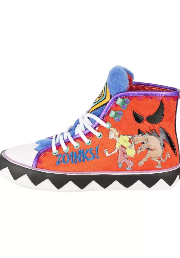 Fashion Irregular Choice Scooby Doo Zoinks Sneakers For Adults