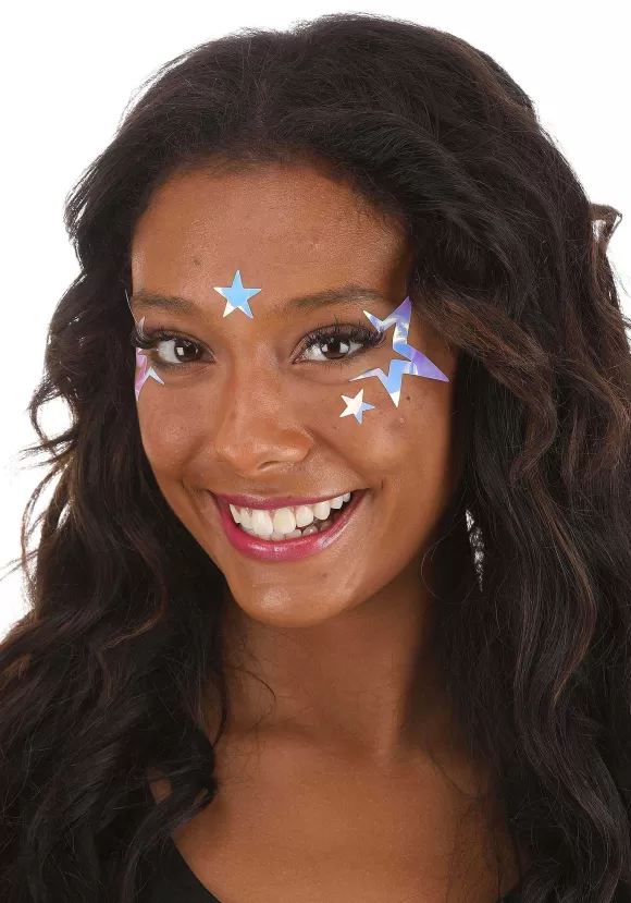 Best Lux Jamstar Holographic Electric Opal Face Decals