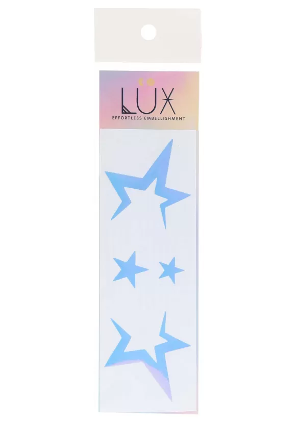 Best Lux Jamstar Holographic Electric Opal Face Decals