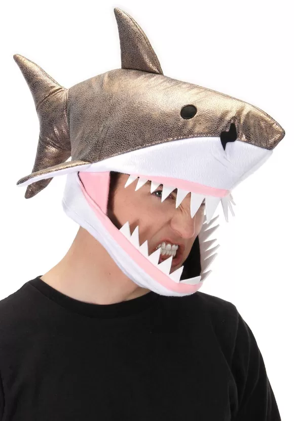 Cheap FUN Costumes Jawesome Great White Shark Costume Hat