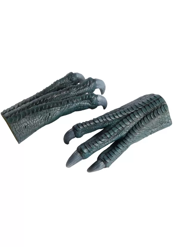 New Rubies Costume Co. Inc Jurassic World Blue Latex Hands For Adults