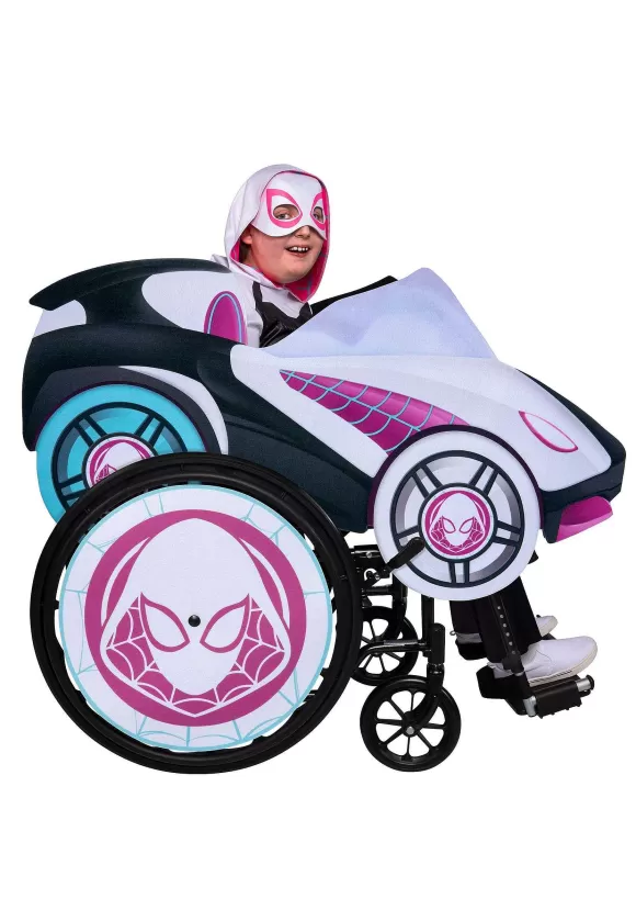 Clearance Jazwares Kid'S Adaptive Spider-Gwen Wheelchair Costume Accessory