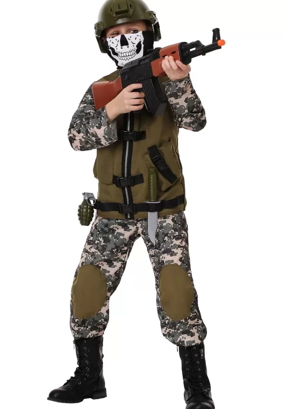 Sale FUN Costumes Kids Camo Trooper Costume