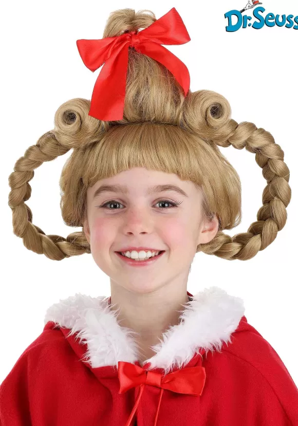 Best Sale FUN Costumes Kid'S Deluxe Dr. Seuss Cindy Lou Who Costume Wig