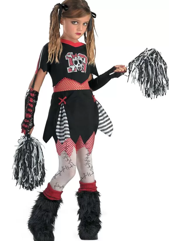 Cheap Disguise Kids Gothic Cheerleader Costume