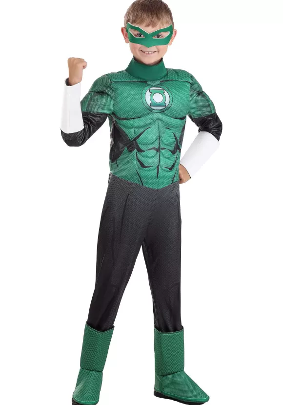 Cheap Jerry Leigh Kid'S Green Lantern Deluxe Costume