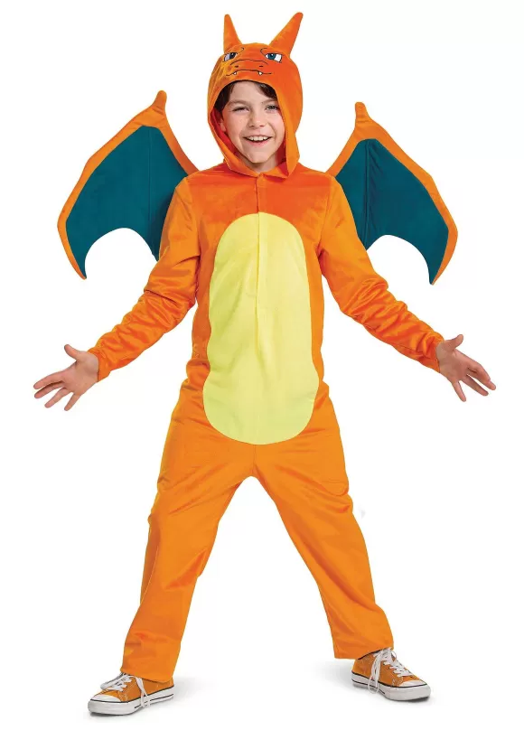 Store Disguise Limited Kid'S Pok Mon Charizard Deluxe Costume