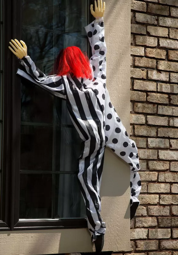 Hot Fun World Killer Clown Window Hanging Decoration