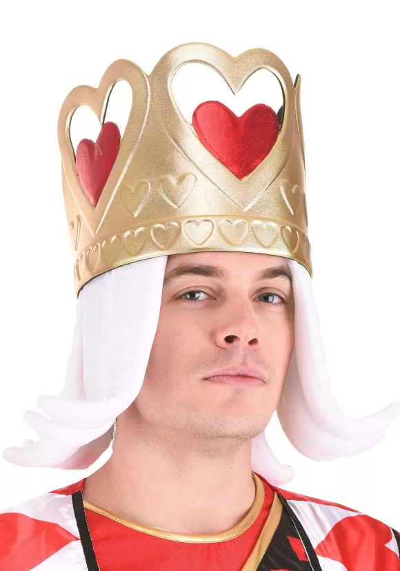 Outlet FUN Costumes King Of Hearts Costume Crown