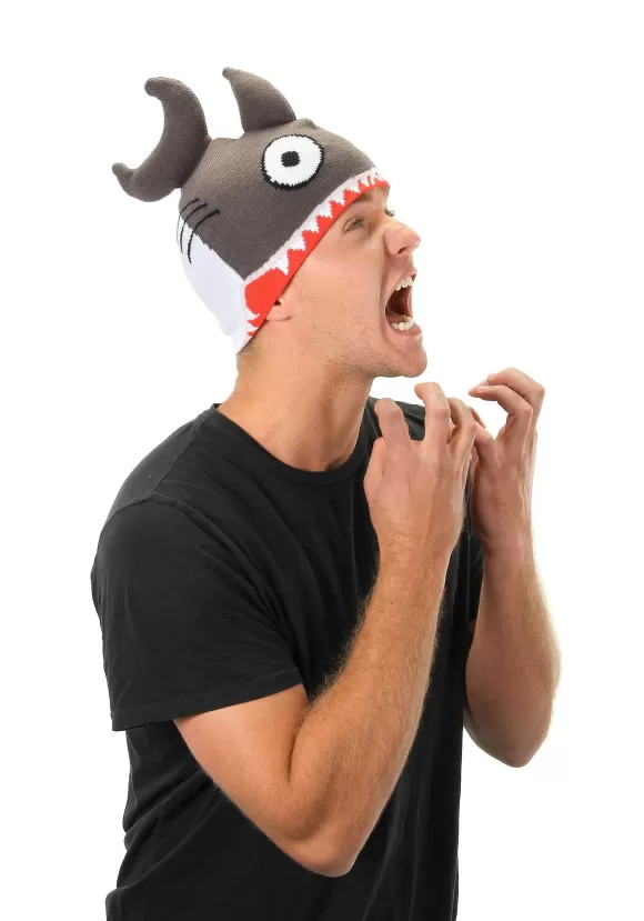 New FUN Costumes Knit Shark Hat