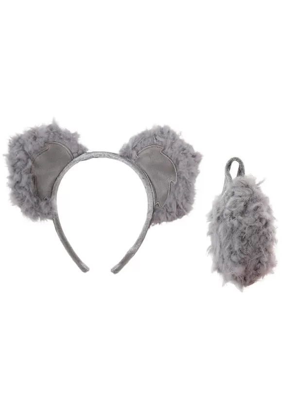 Best Sale FUN Costumes Koala Gray Ears Headband & Tail Kit