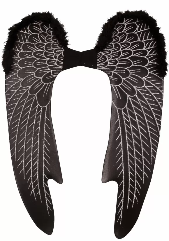 Online Forum Novelties, Inc Large Black Angel Wings