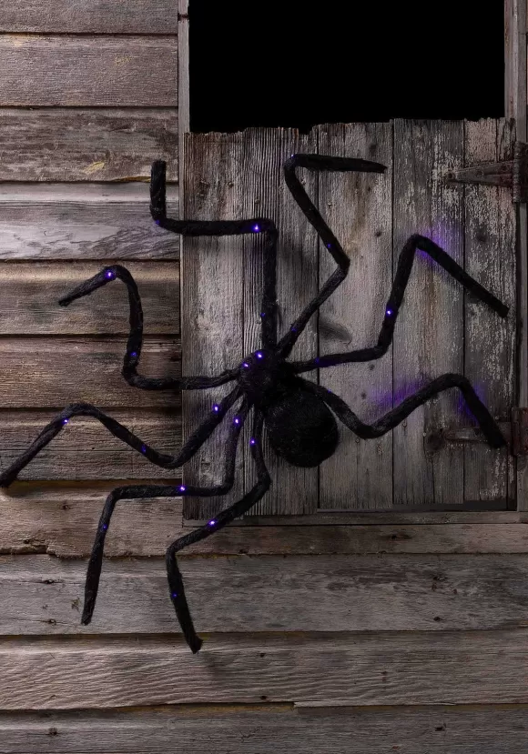 Store FUN Costumes Light Up Purple Spider Decoration