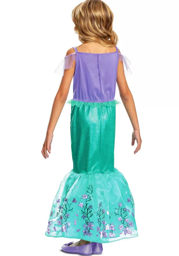 Best Sale Disguise Little Mermaid Deluxe Ariel Costume Dress For Girls