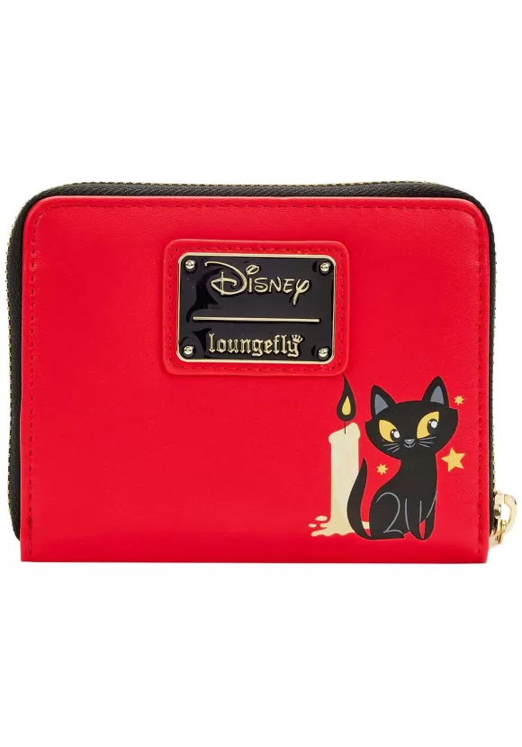 New Loungefly Disney Hocus Pocus Dani Binx Ziparound Wallet