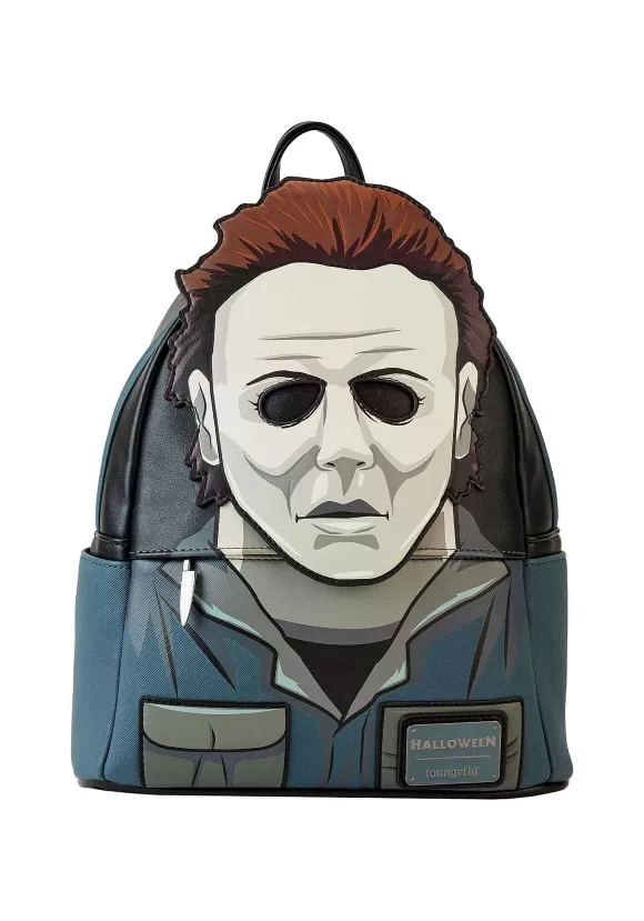 New Loungefly Halloween Michael Myers Cosplay Mini Backpack