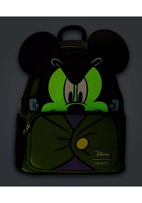 Sale Loungefly Mickey Mouse Frankenstein Mickey Cosplay Mini Backpack