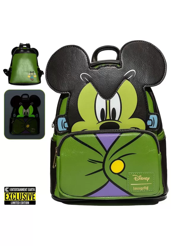 Sale Loungefly Mickey Mouse Frankenstein Mickey Cosplay Mini Backpack