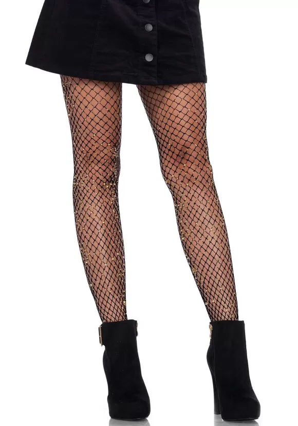 New Leg Avenue Lurex Shimmer Tights For Women