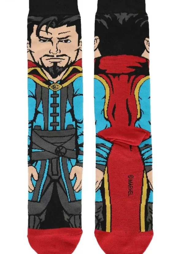 Hot Bioworld Merchandising / Independent Sales Marvel Dr. Strange Character Socks