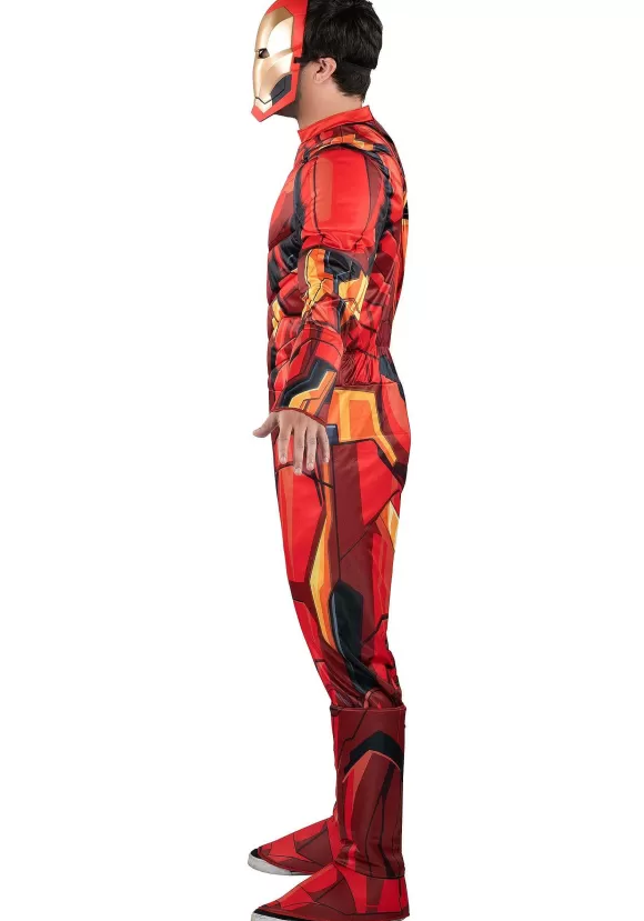 Discount Jazwares Marvel Iron Man Qualux Costume For Men