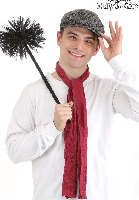 Online FUN Costumes Mary Poppins Bert Hat, Scarf & Brush Accessory Kit