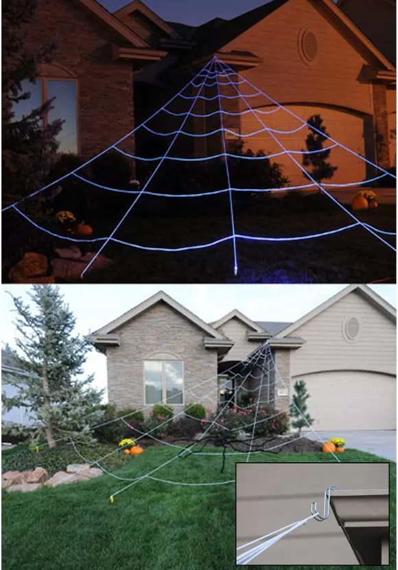 Cheap Fun World Mega Spider Web