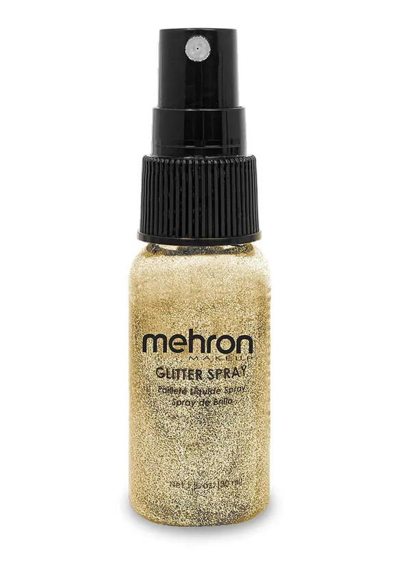 Sale Mehron Inc Mehron Gold Glitter Spray