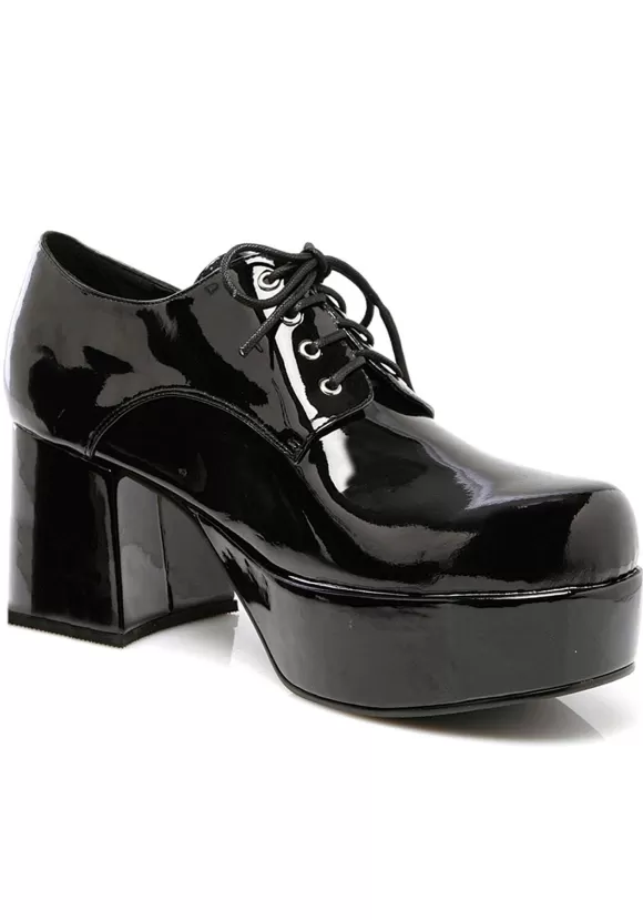 Store Ellie Men'S Black Pimp Shoes