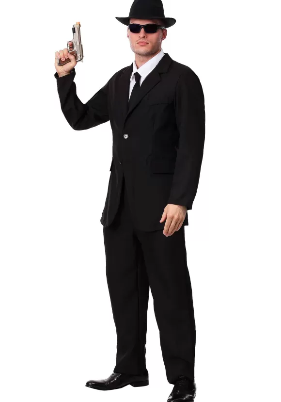 Cheap FUN Costumes Mens Black Suit Costume