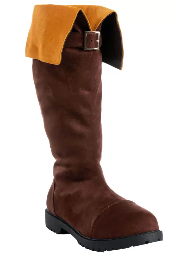 Fashion FUN Costumes Men'S Chosen Hero Brown Boots