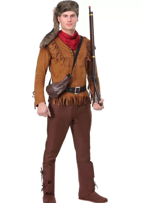 Cheap FUN Costumes Mens Davy Crockett Costume