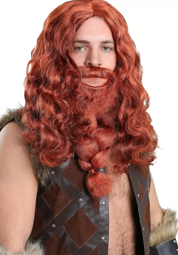 Flash Sale FUN Costumes Men'S Red Viking Wig And Beard Set