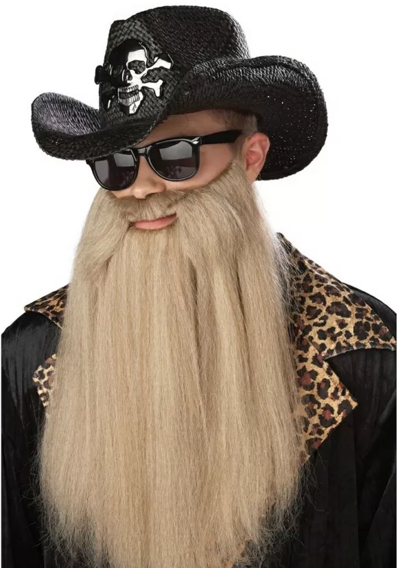 Hot California Costume Collection Men'S Sharp Dressed Man Blonde Beard