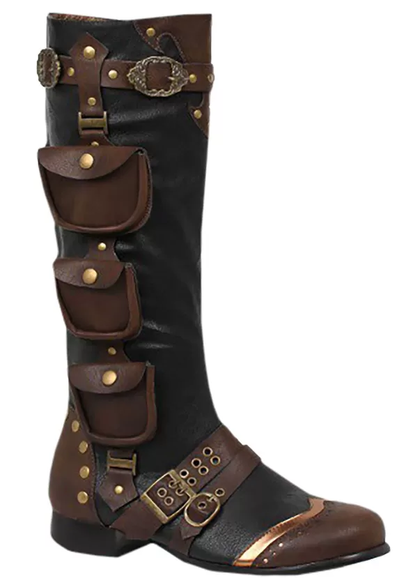 Flash Sale Ellie Men'S Steampunk Boots