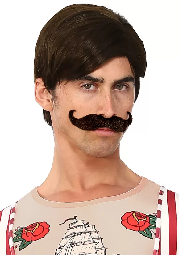 Hot FUN Costumes Men'S Strongman Wig And Mustache