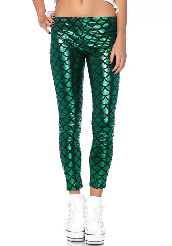 Online Leg Avenue Mermaid Deluxe Adult Leggings