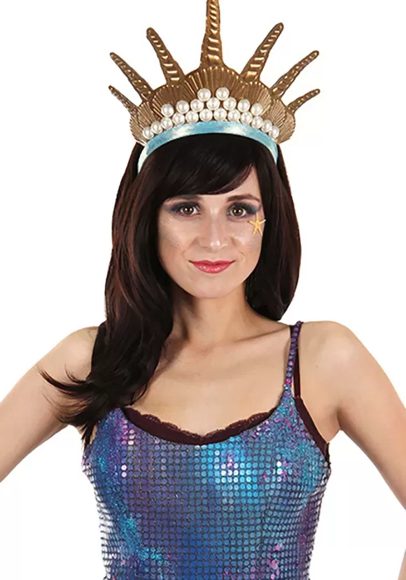 Store FUN Costumes Mermaid Queen Pearl Crown Costume Headband