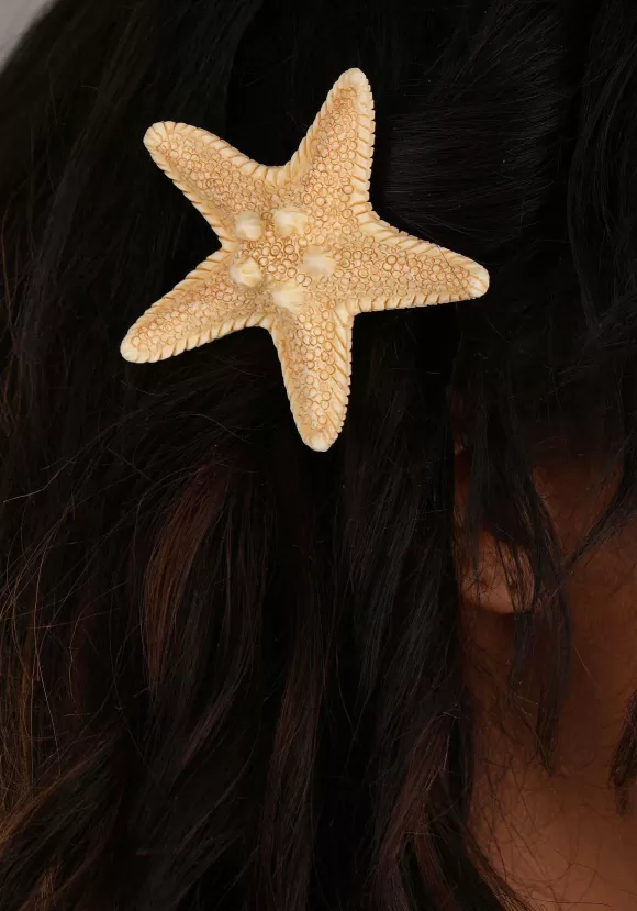 Best FUN Costumes Mermaid Starfish Costume Hair Clip Accessory