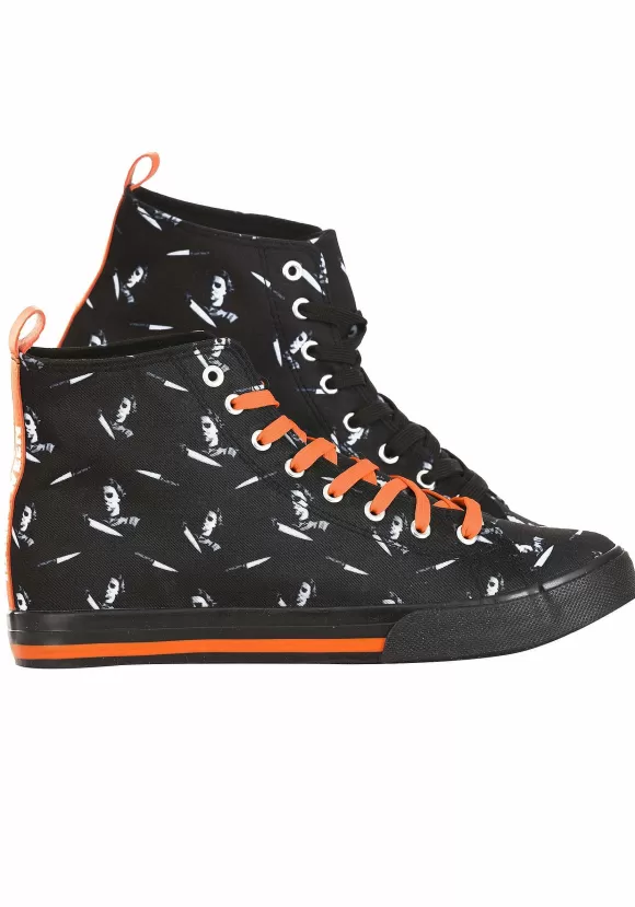 Best FUN Wear Michael Myers Halloween High Top Shoes