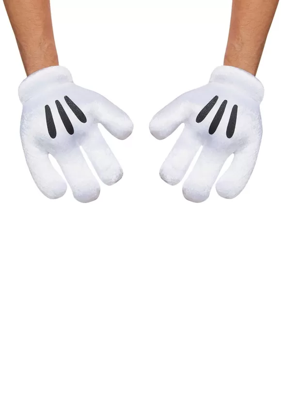 Shop Disguise Mickey Mouse Gloves For Adults